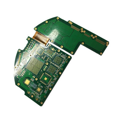 Καλή τιμή. Λευκό PCB υψηλής ταχύτητας με γυαλιστερή πράσινη μάσκα συγκόλλησης / χρυσή επιφάνεια σε απευθείας σύνδεση