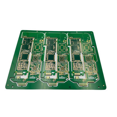 Καλή τιμή. 6 στρώσεων HDI PCB με 1.5mm Board Silkscreen Color και Ελέγχου Αντίστασης σε απευθείας σύνδεση