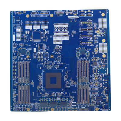 Καλή τιμή. 1.5 mm πάχος HDI PCB board 6 στρώμα με λευκή μεταξοειδή οθόνη σε απευθείας σύνδεση